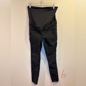Abercrombie & Fitch Black Maternity Skinny Jeans